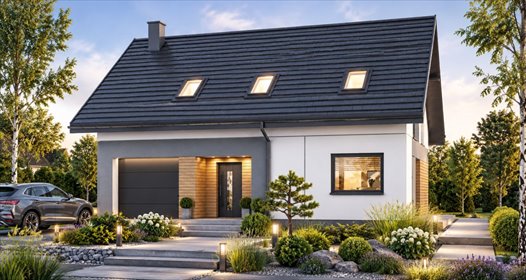 Działka budowlana 1400 m² - pozwolenie na budowę w Niechobrzu działka Niechobrz