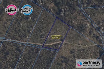 działka na sprzedaż 2627m2 działka Gdańsk, Maćkowy, Bartnicza