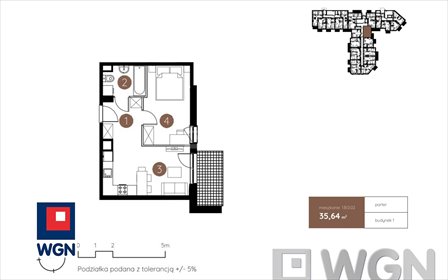 mieszkanie na sprzedaż 36m2 mieszkanie Lublin, Wrotków, Wrotków