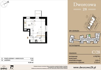 mieszkanie na sprzedaż 32m2 mieszkanie Bydgoszcz, Śródmieście, Dworcowa