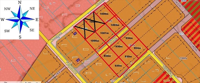 działka na sprzedaż 1000m2 działka Podańsko