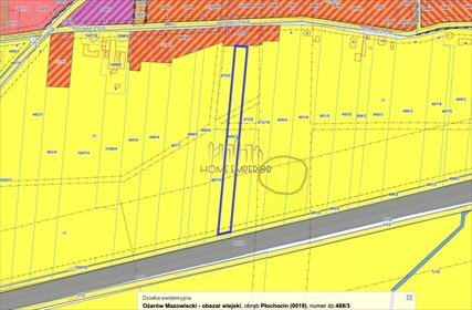 Sprzedam działkę 7200 m² z mediami w Płochocinie działka Płochocin, Stołeczna