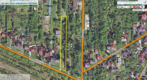 Na sprzedaż działka 2191 m² w Dąbrowie Górniczej działka Dąbrowa Górnicza, Transportowa