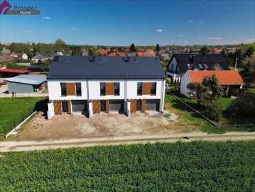 Nowoczesny dom w zabudowie szeregowej, 106 m², garaż dom Rzeszów