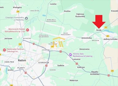 działka na sprzedaż 1569m2 działka Siczki