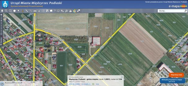 Działka pod przemysł i usługi na ul. Lecha Kaczyńskiego działka Międzyrzec Podlaski, Lecha Kaczyńskiego