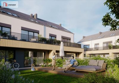 Przestronne 128m² z tarasem i poddaszem w Ołtaszynie mieszkanie Wrocław