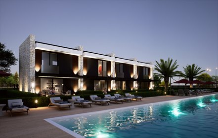 Nowoczesne bliźniaki z basenem w Kepez Antalya dom Göksu, Kepez, Antalya, Göksu, Kepez, Antalya
