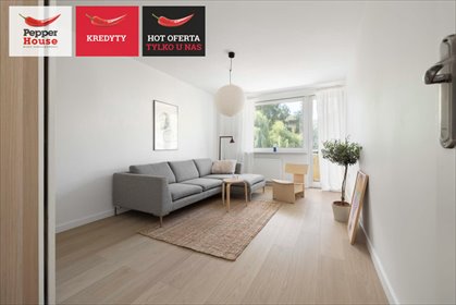 Przytulne 45,5 m² w Oliwie - duża kuchnia i widok na zieleń mieszkanie Gdańsk, Oliwa