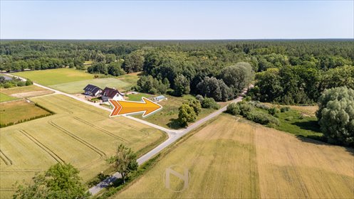 Malownicza działka 2460 m² pod dom w Różankach. działka Różanki
