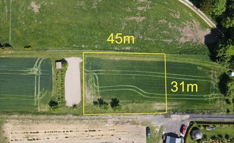 działka na sprzedaż 1417m2 działka Maszyce