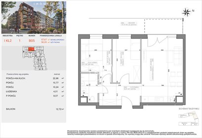 mieszkanie na sprzedaż 56m2 mieszkanie Bydgoszcz, Bocianowo, Pomorska