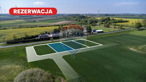 Działka budowlana 900 m² z dojazdem i infrastrukturą działka Będzino