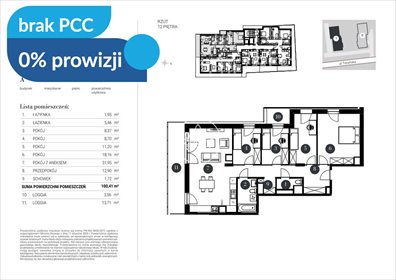 Penthouse 5 pok. z panoramicznym widokiem i luksusowym wykończeniem mieszkanie Bydgoszcz, Toruńska