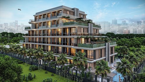Stylowe mieszkanie z prywatnym ogrodem i basenem mieszkanie Fettahlı, Altıntaş, Aksu, Antalya