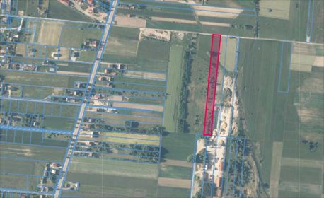 Działka rolna 8 900 m² z dostępem do drogi gminnej działka Górno-Parcele