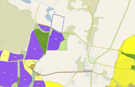 Atrakcyjna działka 65 700 m² w Roszczycach – idealna pod inwestycję działka Roszczyce