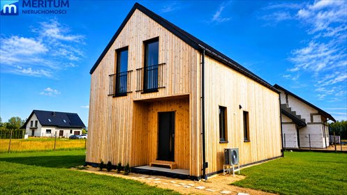 Nowoczesny dom 98 m2 z dużą działką w Bronisławowie dom Bronisławów