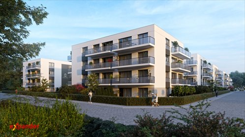 Nowoczesne 3-pokojowe mieszkanie 45,96 m² - balkon i ogródek mieszkanie Poznań, Umultowo, Maków Polnych