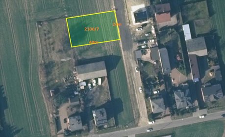 Działka budowlana z prądem na działce działka Rzgów, Radosna