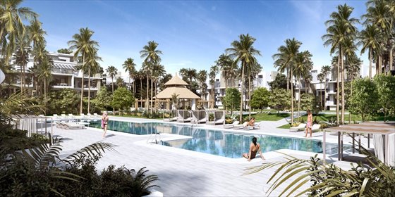 Luksusowe mieszkanie z widokiem na morze (kompleks z ogrodami) mieszkanie New Golden Mile, New Golden Mile, Estepona, Málaga