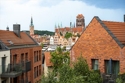 Polecam luksusowy apartament 76,4 m² z panoramicznym widokiem na Gdańsk mieszkanie Gdańsk, Śródmieście, Angielska Grobla