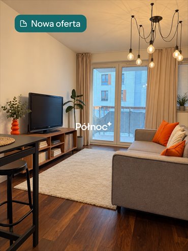 Jasne 43 m² w Lublinie (balkon, pełne wyposażenie) mieszkanie Lublin, Cyrkoniowa