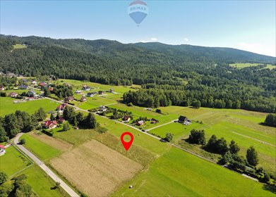 działka na sprzedaż 1960m2 działka Ślemień