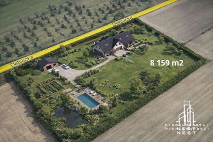 Sprzedam działkę 8 159 m² z pozwoleniem na budowę w Kórniku działka Kórnik, Kórnik Rezydencja,Rancho-możliwa zamiana