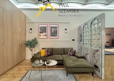 Nowoczesny 2-pokojowy apartament z balkonem w centrum Krakowa polecam! mieszkanie Kraków, Stare Miasto, Stare Miasto