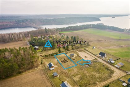 działka na sprzedaż 1055m2 działka Borucino