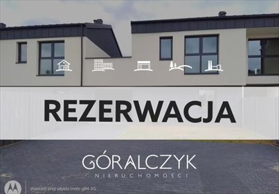 Nowoczesny dom szeregowy 134 m2 z tarasem i ogródkiem dom Ostrołęka, Stefana Żeromskiego