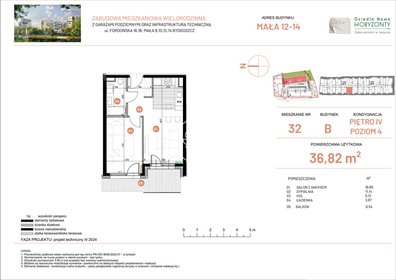 mieszkanie na sprzedaż 37m2 mieszkanie Bydgoszcz, Fordońska