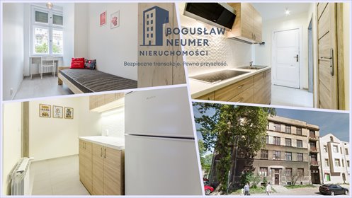 Na sprzedaż inwestycyjne 3-pokojowe mieszkanie 35 m² w Łodzi mieszkanie Łódź, Stefana Żeromskiego