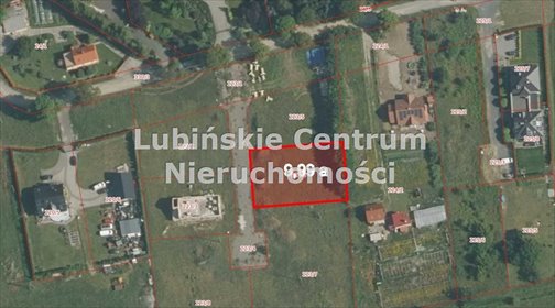 Na sprzedaż działka 1000 m² w Lubinie z mediami działka Lubin