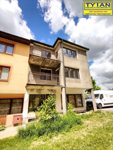 Dom skrajny 200 m² z garażem, stan deweloperski dom Zambrów, Łomżyńska