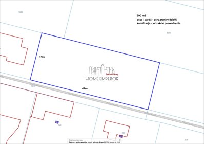 działka na sprzedaż 900m2 działka Sękocin Nowy, Porzeczkowa