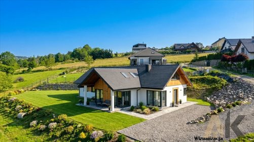 Zapraszam do obejrzenia nowoczesnego domu z widokiem na Tatry w Wielopolu dom Wielopole