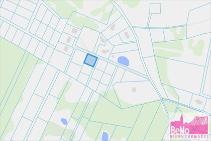 Działka 1000 m² z fundamentami, spokojna okolica działka Osiek