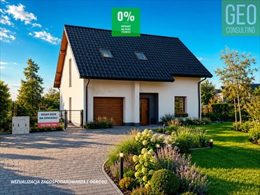 Zapraszam do obejrzenia nowoczesnego domu 124 m² w Przybysławicach dom Przybysławice, Klonowa