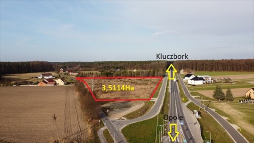 działka na sprzedaż 35114m2 działka Jełowa, Oleska