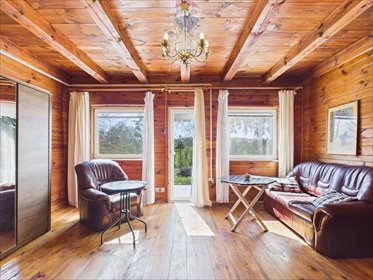 Urokliwy domek letniskowy 60 m² z garażem i ogrodem dom Rogóźno