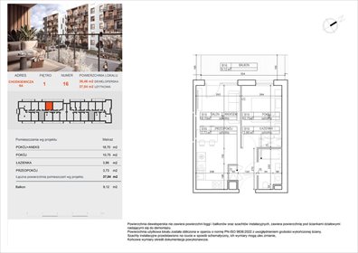 mieszkanie na sprzedaż 37m2 mieszkanie Bydgoszcz, Bielawy, Jana Karola Chodkiewicza