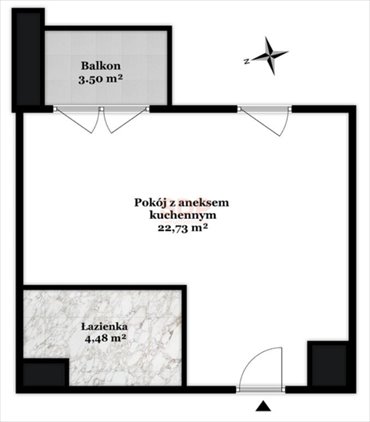 mieszkanie na sprzedaż 27m2 mieszkanie Wrocław, Stare Miasto, Stare Miasto, Kościuszki