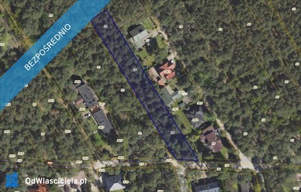 działka na sprzedaż 2435m2 działka Józefów