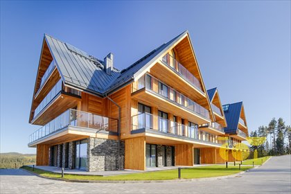 Elegancki apartament 48 m² z tarasem, wysoki standard mieszkanie Białka Tatrzańska, Środkowa