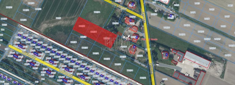 działka na sprzedaż 3363m2 działka Falenty Nowe, Falencka