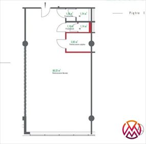 lokal użytkowy na wynajem 92m2 lokal użytkowy Łódź, Śródmieście, Śródmieście, Drewnowska