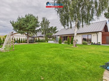 Nowoczesny dom 114 m² z ogrodem i tarasami - polecam! dom Kotuń