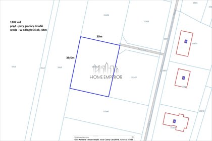 działka na sprzedaż 1182m2 działka Czarny Las, Różana